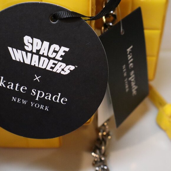 NWT Space Invaders 👾 Kate Spade New York Patent 3d Alien Crossbody NWT👾👾👾👾 - Picture 6 of 12